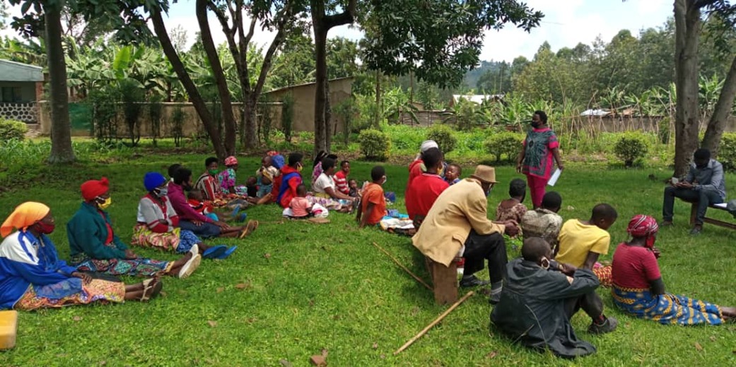 Community dialogue session